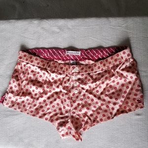 Abercrombie & Fitch silk sleep shorts